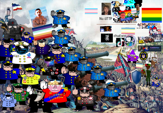 OfficerVariable's tweet photo. @realmeowbah You Are Officially Enemy of Thy UtubeTrollPolice 4 Raidings Discord Server. U Is Not Reals Gods and Tommy Parky With Big Strong Muscles Will Detains You  For Being   Racist Foodist Pedo Troll! Also Explain Second Image U Pedo Troll! https://t.co/5GzmeALVAV