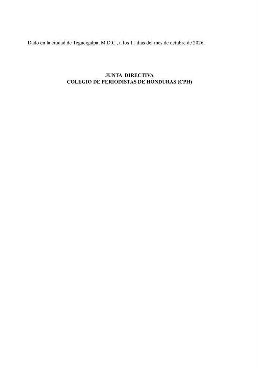 elpulsohn's tweet photo. #EPActualidad | El Colegio de Periodistas de Honduras (#CPH) condenó la muerte violenta del periodista y catedrático José Ángel Gonzales García y exigió una investigación pronta y transparente para que el crimen no quede impune.

En un acuerdo emitido este domingo, el gremio decretó tres días de duelo sin suspensión de labores y expresó sus condolencias a la familia. También destacó su trayectoria profesional y su labor como formador de nuevas generaciones en el Centro Universitario Regional del Centro (CURC-UNAH), en #Comayagua. #ElPulso #Honduras