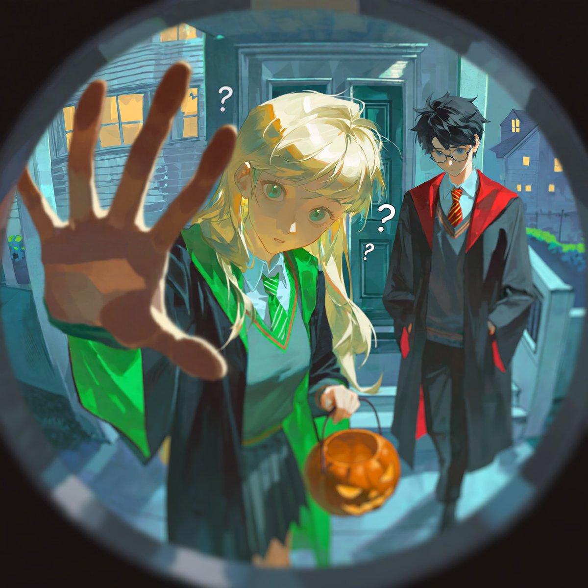 JinArtworth's tweet photo. Trick or... Malfoid? https://t.co/pKmryA4KlA