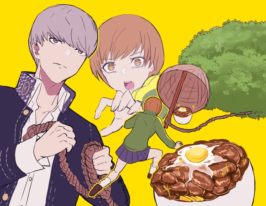YuChiecompend's tweet photo. She fell on the trap. #Persona4 https://t.co/MeBebwguEi