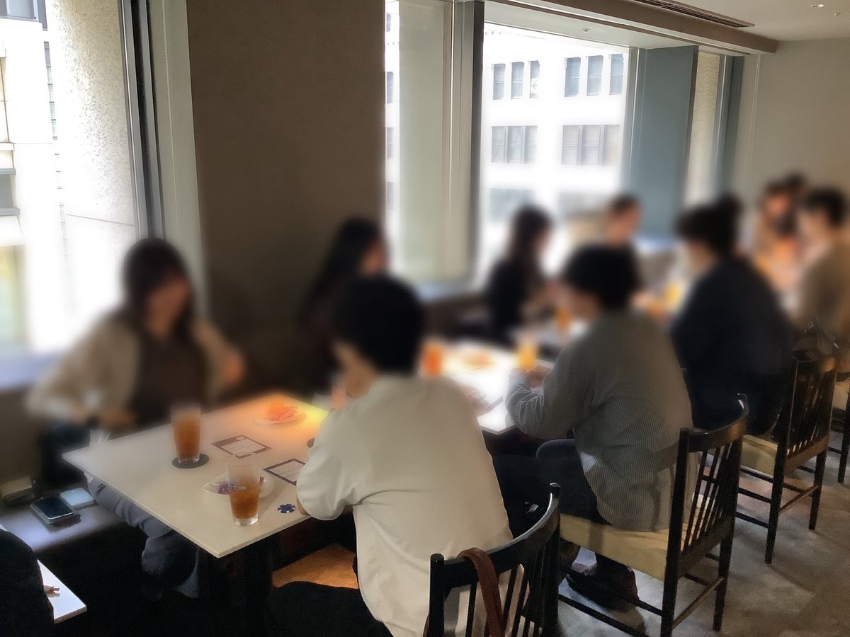 PREMIUMSTATUS's tweet photo. こんにちは☀️スタッフのハルカです

ただいま、『日本橋re:dine』様にて
【男女20代中心】1対1 着席パーティー開催中です🐼🎋

男性11名🙋‍♂️女性11名🙋‍♀️の方にご参加いただいております🫧
皆様に素敵なご縁がありますように🌟🌟

その他のパーティーはこちら⬇️
https://t.co/2tm0BLhgrO

#婚活 #婚活パーティー #街コン #東京 #日本橋