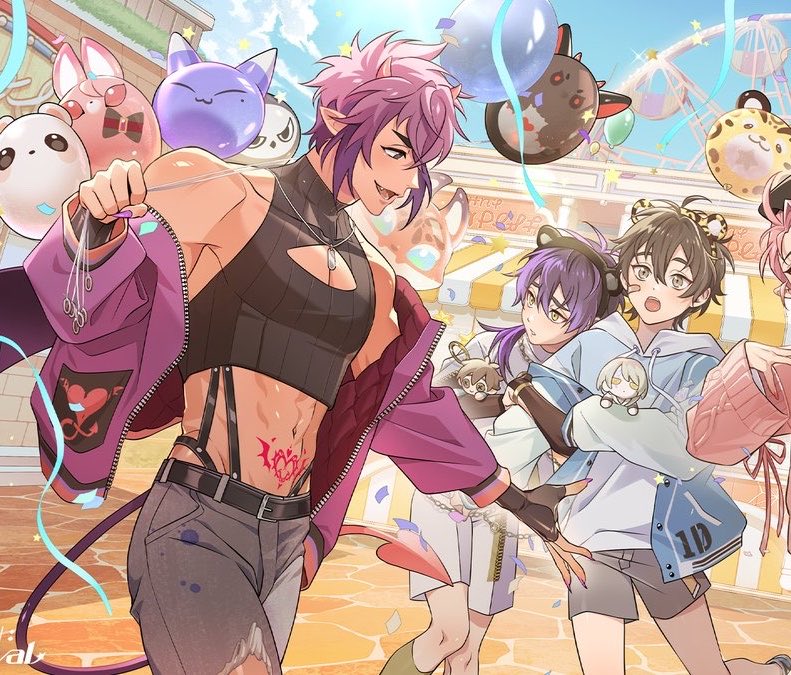 maru_chan_art_'s tweet photo. Awwww he put on an outfit that covers him up a little more to go out with little Eiden and Rin https://t.co/nIFvHLRVZH