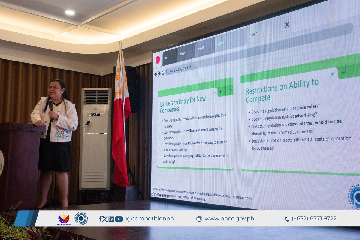 CompetitionPH's tweet photo. More than 70 stakeholders from local government units, regional government agencies, and the private sector gathered in Dumaguete City, Negros Oriental for the Philippine Competition Commission’s Multisectoral Forum on the NCP and the CAP. https://t.co/QRKIl6ZZUz