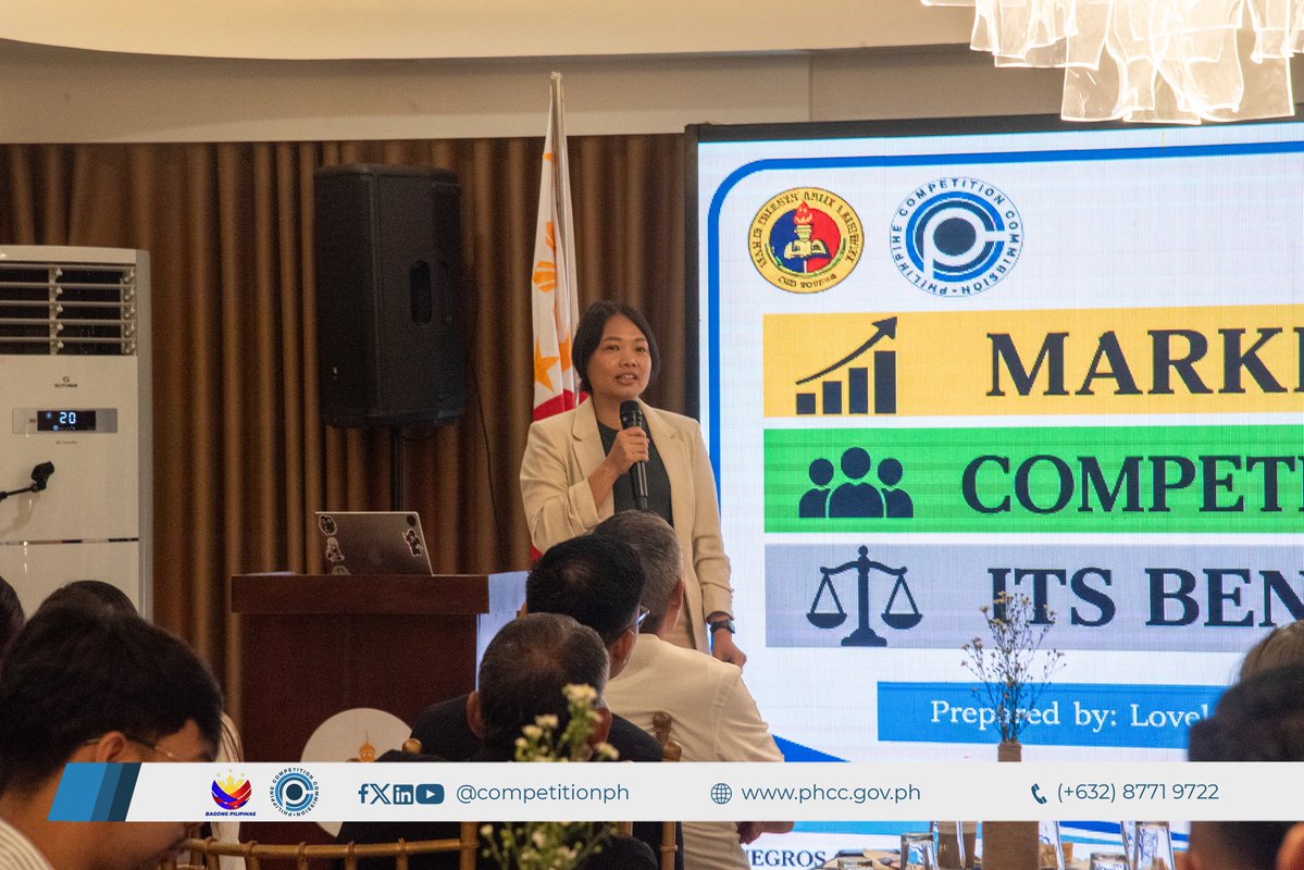 CompetitionPH's tweet photo. More than 70 stakeholders from local government units, regional government agencies, and the private sector gathered in Dumaguete City, Negros Oriental for the Philippine Competition Commission’s Multisectoral Forum on the NCP and the CAP. https://t.co/QRKIl6ZZUz