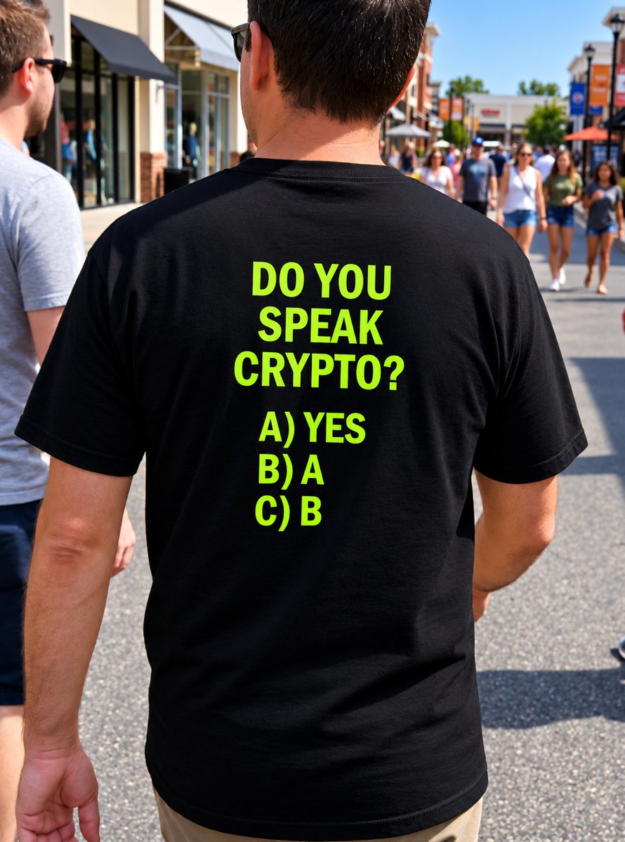 LFWallet's tweet photo. Do you speak crypto? 👀💚

A) YES
B) A
C) B

If you understand the options, you're already one of us. 😎🚀

Drop your answer below! 👇

#Crypto #Bitcoin #Web3 #CryptoCommunity #Blockchain #LFWallet #LWT https://t.co/znO331yLwS