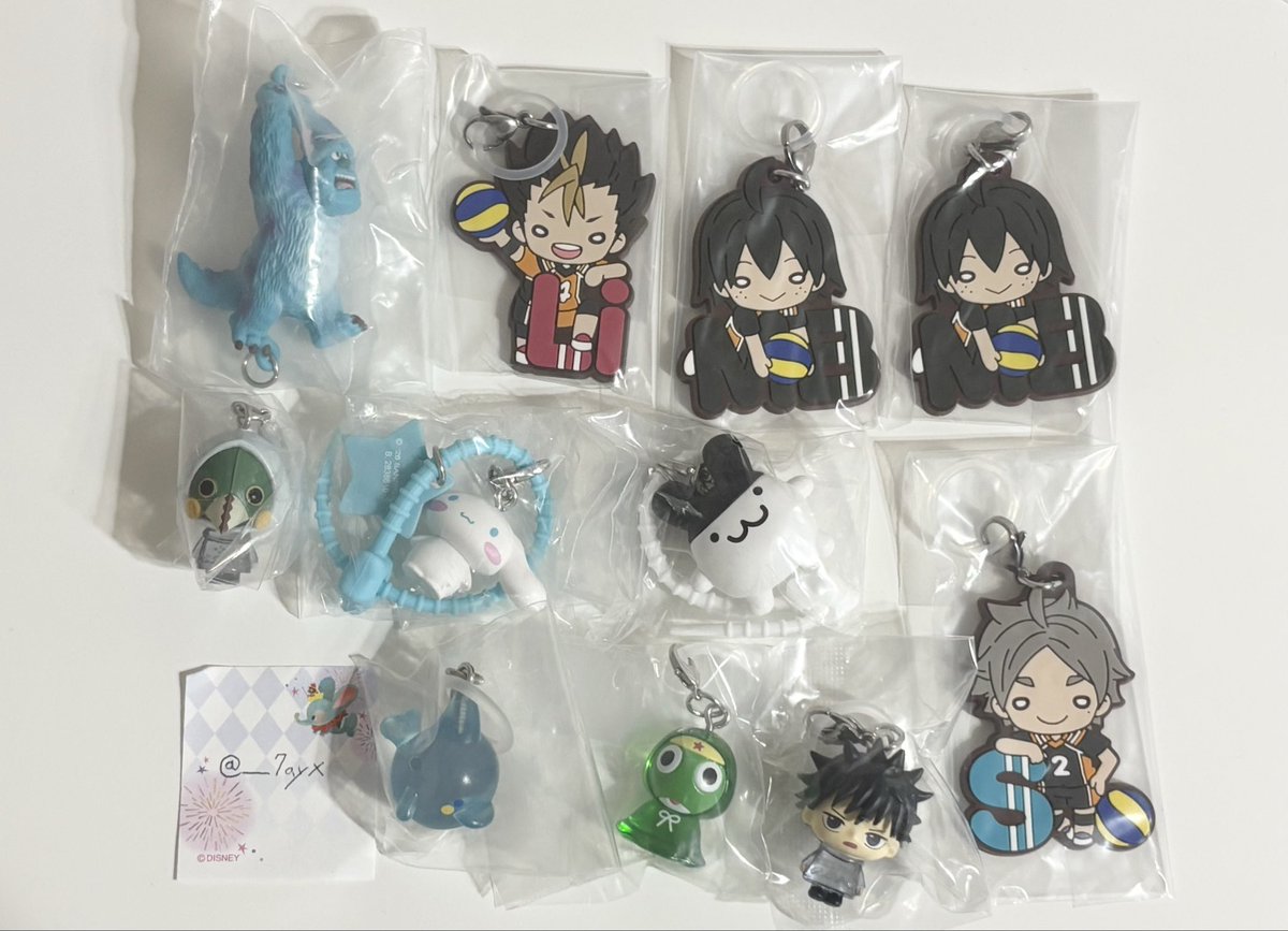 __7ayx's tweet photo. 【買取・譲渡・交換】
サンリオ クリスタル めじるしアクセサリー 

譲▶︎画像1 ポムポムプリン、シナモロール、マイメロディ

求▶︎定価＞異種めじるし(アニメ系など、なんでも検討いたします)

纏めて、抱き合わせが多い方優先

大阪梅田手渡しのみ🙇🏻‍♀️
お気軽にお声掛けくださいꕤ⋆* https://t.co/aIypuIHsb2