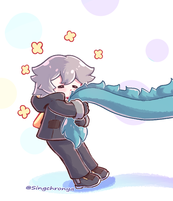 Singchronya's tweet photo. 💫🐉 Tail Hug ♡

#caelus #danheng #dancae https://t.co/O3jvln73ET