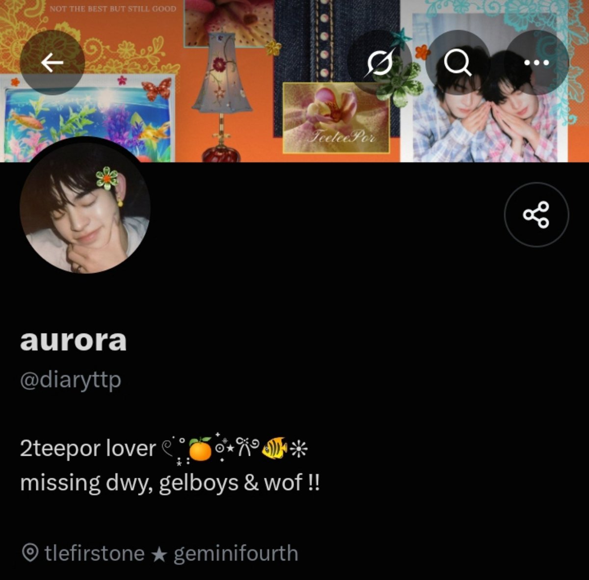 diaryttp's tweet photo. holas decoré mi perfil https://t.co/dFJvzuHVMO