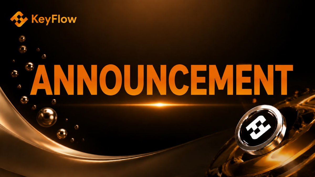 KeyFlow_EN's tweet photo. The Celebration Concludes, Rewards Continue｜KeyFlow Foundation Officially Launches Limited-Time Reward Program

Dear KeyFlow Global Users and Ecosystem Partners:
To celebrate the successful completion of the Xiamen event and thank all users and ecosystem partners for their continuous support and participation, the KeyFlow Foundation has specially launched a limited-time order reward program. This activity is supported by the Foundation with KEY as the reward allocation, and the corresponding KEY will be injected into the mining pool contract to implement the reward orders.

1⃣ Campaign Period
From October 11, 2026 to 23:59 on October 31, 2026 (UTC+8).

2⃣ Reward Standards
During the campaign period, users who participate in orders with a 360-day or longer period can receive corresponding percentage reward orders based on the deposit amount of each individual order:

🔴 1,000–4,999 USDT: Receive a reward order of 5% of the amount
🔴 5,000–9,999 USDT: Receive a reward order of 10% of the amount
🔴 10,000 USDT and above: Receive a reward order of 15% of the amount

Note: The participation period of the order must be 360 days or longer, and all bonus orders will have a unified duration of 360 days.

3️⃣ Application and Distribution Process
1. After completing the order submission, users must submit the wallet address of the participating order to their direct leader, and the direct leaders will collect and submit applications uniformly.
2. The reward portion will be reviewed by the official team, and the Foundation will conduct unified statistics.
3. After approval, the reward will be completed according to the T+1 process. The Foundation will inject the corresponding KEY into the mining pool contract to implement the corresponding reward orders.

Please submit your address in a timely manner and verify the accuracy of your information to ensure the smooth completion of the review and reward distribution.

Once again, thank you for your support and participation in KeyFlow. Let us continue to witness the ongoing development of the ecosystem together!

KeyFlow Official
October 11, 2026