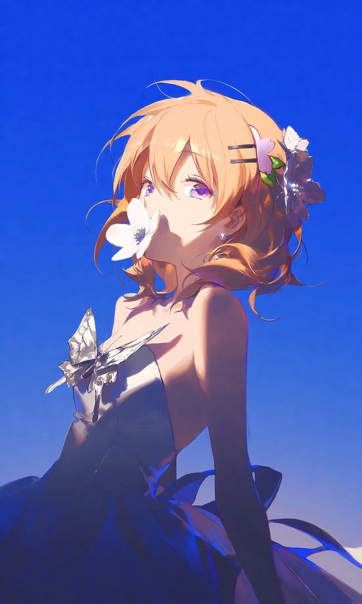 ZDMW5147's tweet photo. 紅に咲く心愛
#gochiusa
#保登心愛 
#AIイラスト https://t.co/q9Telvcyoj