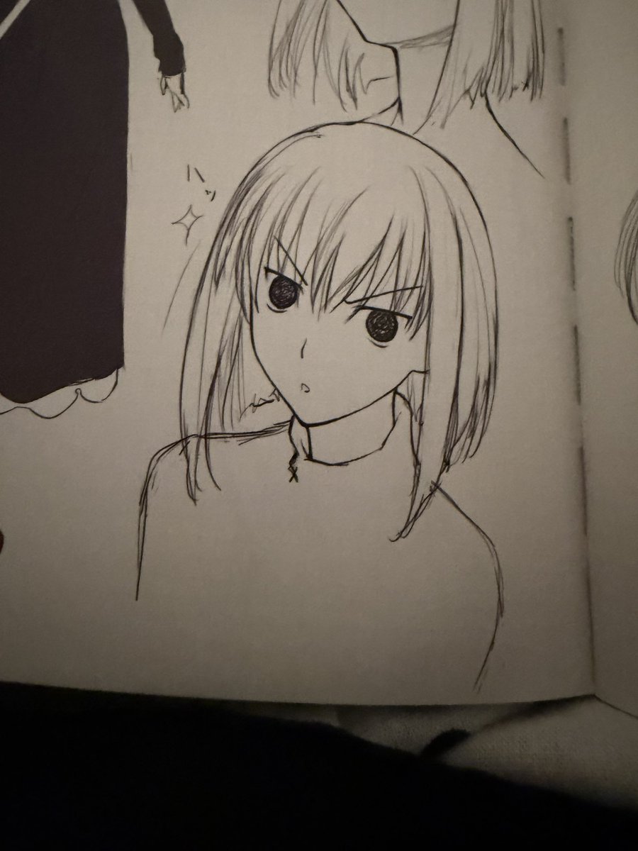 zeroshime's tweet photo. Mahoyo art book stuff https://t.co/8RsqFRzibi