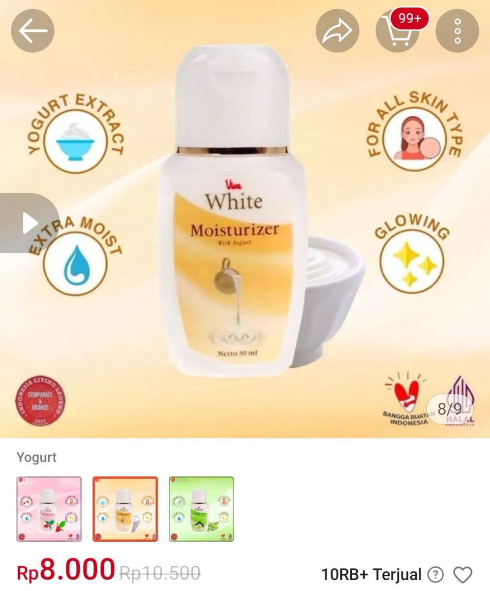 alanaskiey's tweet photo. pernah abis pake moist viva yg yogurt terus pake covering creamnya, muka lgsg glowing 😭 emang ajaib si viva viva ini https://t.co/VHDbYNUXzO