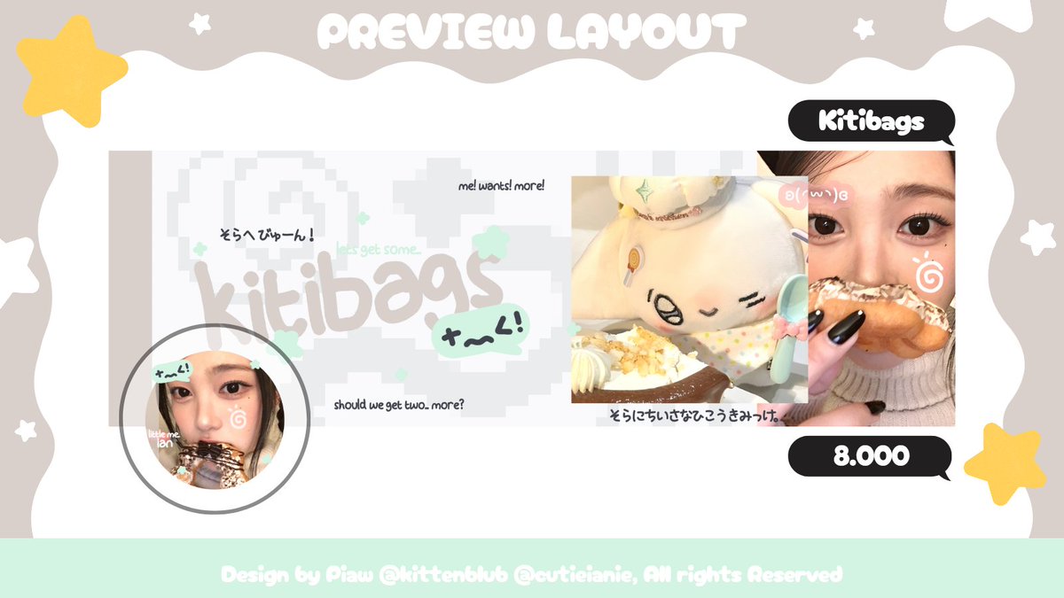 kittenblub's tweet photo. Bantuan repost nya apakah bole? Makasii <3

Hi aku bawa serba serbi layout ian H2H ready stock, bisa ditake skrng, DM / tele aku ✨️💬 #zonauang https://t.co/PHiCGOtFJ0