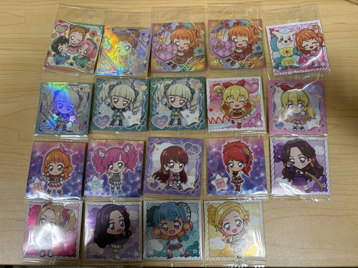 pomrin04's tweet photo. アイカツ!にふぉるめーしょん  シールウエハース2

譲)1枚目
求)夏樹みくる・WM>>霧矢あおい

郵送にて交換希望です📮
検索からもお気軽にお声掛けください!!
まとめ交換して下さる方を優先させて頂きます🙇‍♀️ https://t.co/SMMQJQwPJp