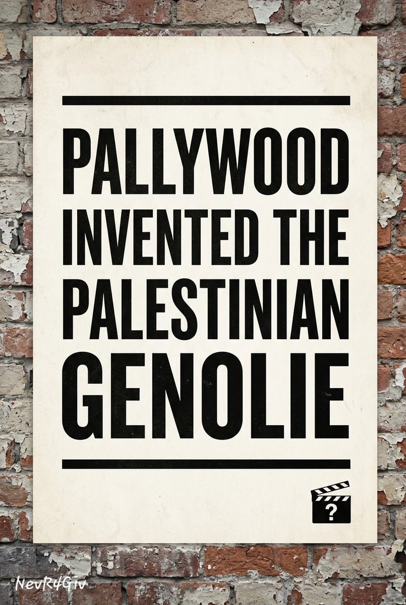 NevR4Giv's tweet photo. @Zeev81309559 The #PalestinianGenoLie was invented by Pallywood and amplified by pieces of 💩 like this one. https://t.co/uzurRWUUSs
