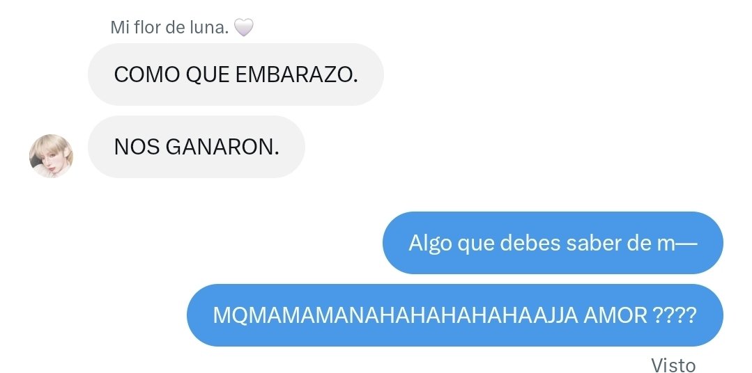 SantaCalamidad's tweet photo. Le cuento de un embarazo y él me responde con esto, como no amarlo. Ya vienen las versiones de nosotros dos. 🖤 https://t.co/gwGnXXXOTx