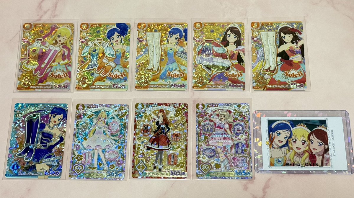 rina_0415_'s tweet photo. 【郵送交換】
アイカツ アイカツアンコール カード

求：画像3枚目(上段最優先)
譲：画像1、2枚目

パラレルには複数提供可能です🙆‍♀️
パラレル・PRは1点からでもお気軽にお声掛けください！！ https://t.co/IkBdtknDuG