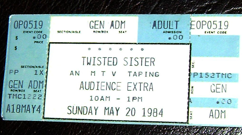 jeffscds's tweet photo. @RockMetalManiac @TwistedSisterNY Great album! I was at the MTV filming of the Stay Hungry Live in San Bernardino concert. The show was released on DVD in 2009, 25th Anniversary Edition. Still have my ticket stub! https://t.co/7hsEupZ97q