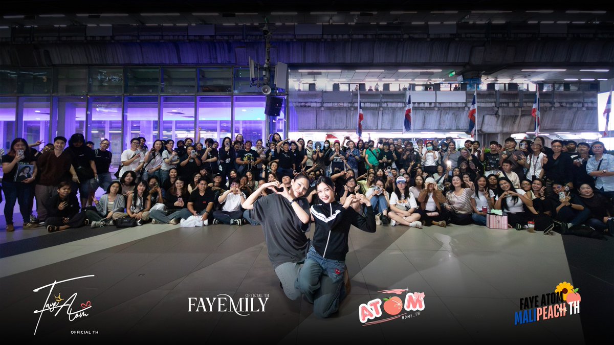 TrendForFaye's tweet photo. ขอบคุณทุกคน ของคุณทุกสิ่ง ที่พาพวกเรามาเจอกัน

FAYEATOM BIFW26 SIAM PARAGON #SiamParagonBIFW2026xFayeAtom https://t.co/Cs8opJDlWJ
