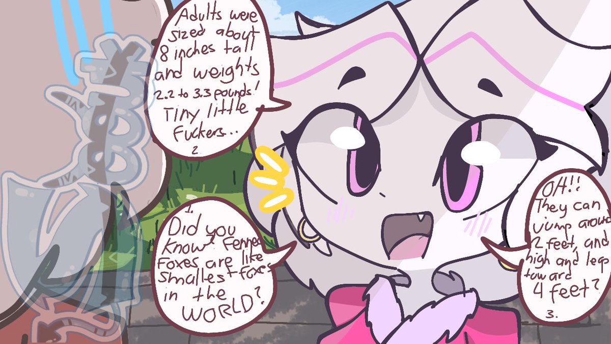 Souuktheartist's tweet photo. Yaps about Fennec foxes #art #ocartwork https://t.co/foIGXcS3At