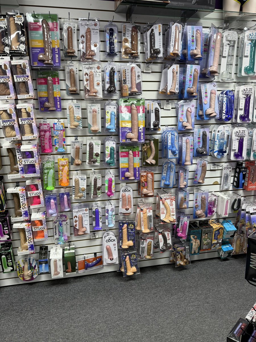 pigdaddycash's tweet photo. It’s like a kid in the candy store… so many options to choose from https://t.co/Z3cQKkqV4W