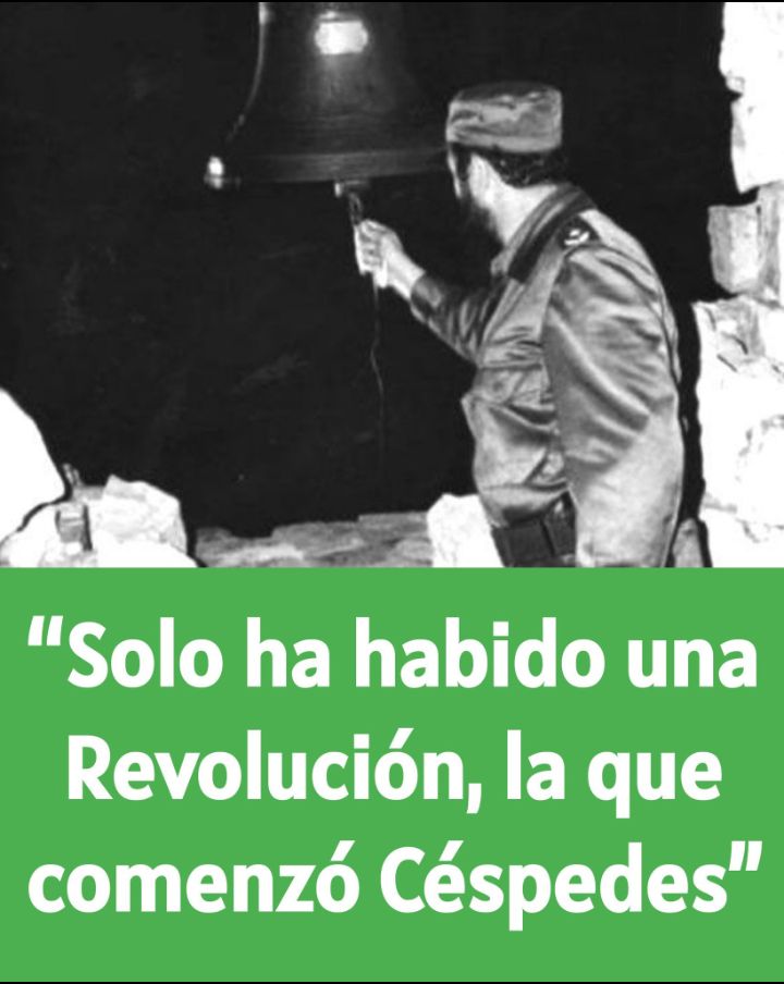 vasquez_yuneisy's tweet photo. La Revolución nuestra Revolución es una,  comenzó el 10 de Octubre de 1868”.
#CubaViveEnSuHistoria https://t.co/ff3ip5kjlp