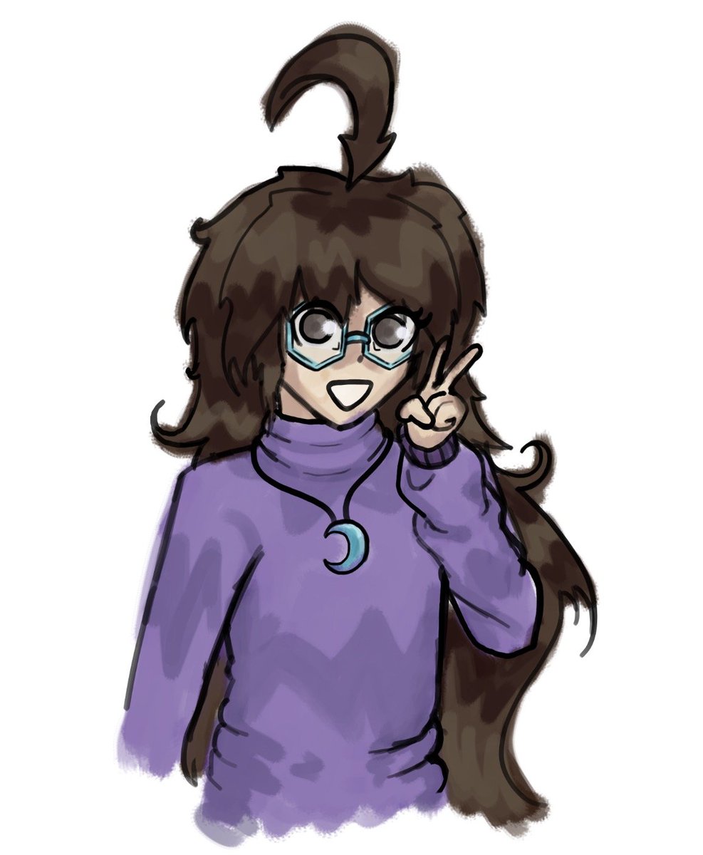 Norrrian's tweet photo. Another doodle. This time of a friend's OC https://t.co/yNVbteIUcb