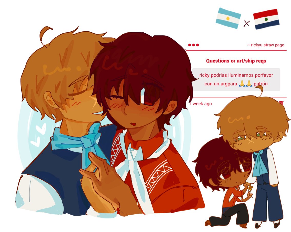 rickyslashu's tweet photo. ola dibujos de sp #latinhetalia #hetalia #argpara #haichi https://t.co/Yb41hmHQV2