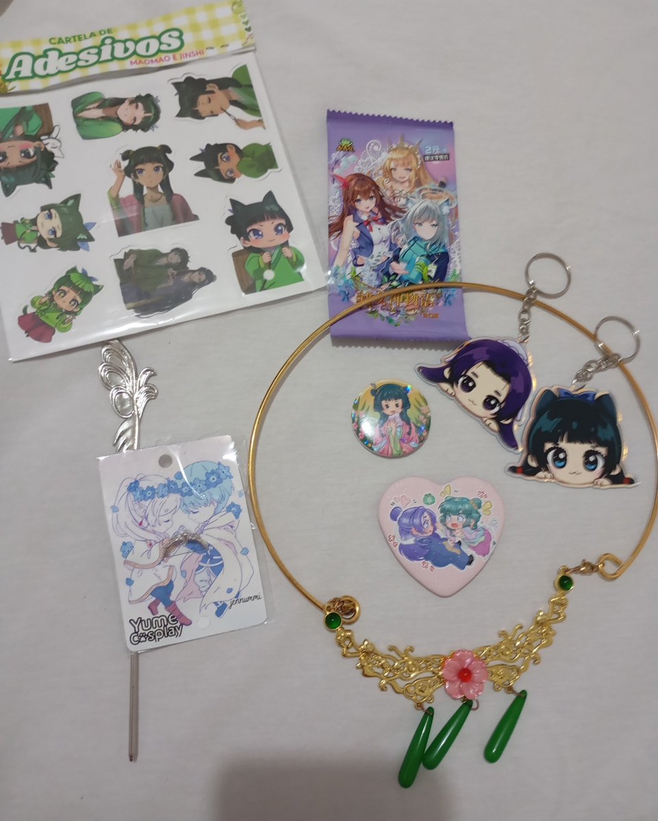kakaub_komachi's tweet photo. Tudo que meu amorzinho me deu de presente de aniversário no primeiro dia de Anime Impact :) https://t.co/E9r9pA1Soi