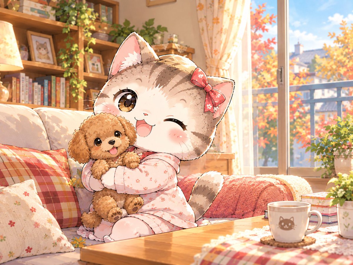 nayuta_2021's tweet photo. #今日は何の日
１０月１２日は「トイプードル ありがとうの日」だそうです。
#ChatGPT に作ってもらいました。 https://t.co/uSmAvGl3Hw