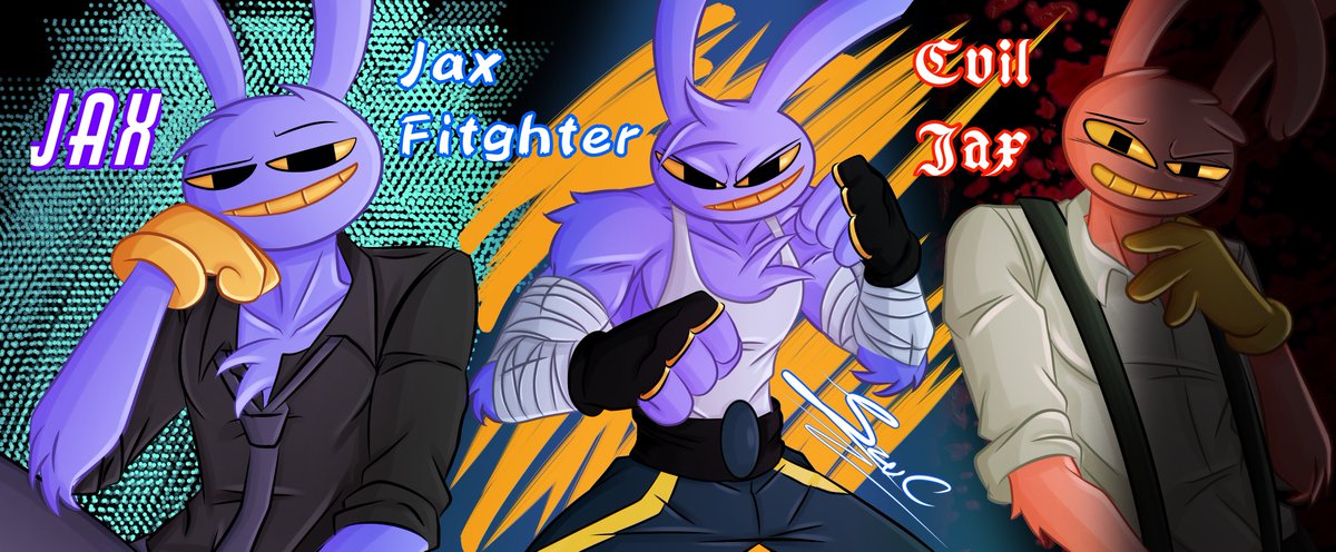 IzuWorks's tweet photo. Para hacerlo en una sola noche sin dormir y con un chingo de sueño no salio tan mal

#JaxFanArt #jax #tadc #tadcfanarts #TADCArt https://t.co/65bQPpkgfq