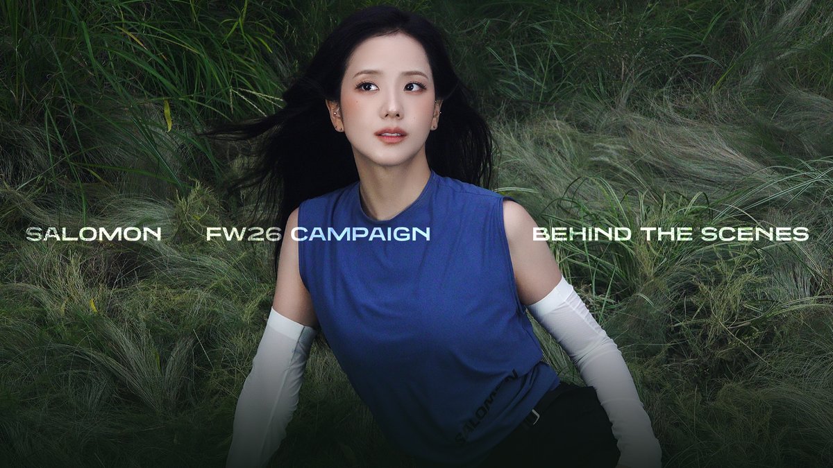 officialBLISSOO's tweet photo. [Making] SALOMON FW26 CAMPAIGN BEHIND THE SCENES

▶️ https://t.co/bBgsl9JhxU

#JISOO #지수 #SALOMON #살로몬 https://t.co/YHtIfH7Zus