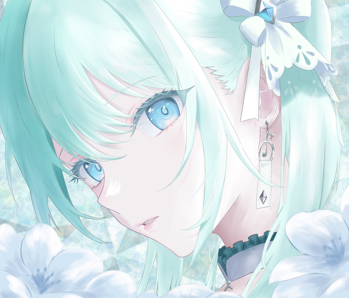 syuwa_maru_oO's tweet photo. 透明感ブルフェスミク🫧💚

#prsk_FA 
#初音ミクㅤ https://t.co/a8rQCDJ0TJ