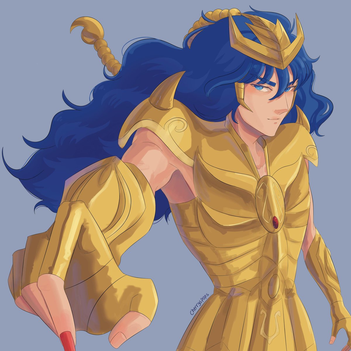 elmo2511's tweet photo. Después de como 7 años de inactividad, regresé al fandom ajdbabsnwnw, vengo con un Milo como ofrenda, my beloved, quizás se vengan más dibujos a furuto ♥️ #SaintSeiya https://t.co/P8sABi7Hha