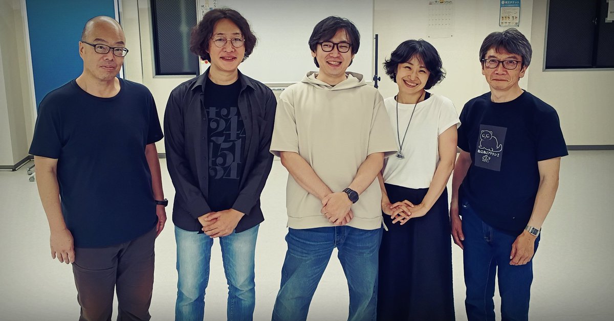 rakuenohoh's tweet photo. 楽園王『名もなき世界』ゲスト出演者。本番では顔を合わせない楽園王的レジェンド俳優達。森野さん、EgofiLterの関さん、三品君、楽園王に続けてストライプで公演があるあさがお企画のあべあゆみさん、楽園王旗揚げメンバーの庄司さん。2枚目には関さんと一緒に旗揚げメンバーの小澤凌さんが。
#楽園王 https://t.co/99QKBz0p37