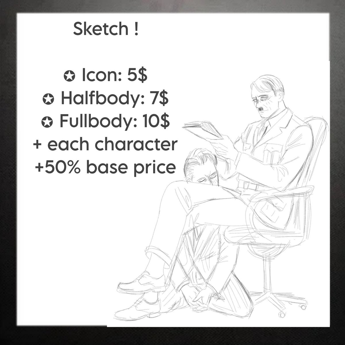 1924jg's tweet photo. C0MISSI0NS OPEN ^^

Internacional: Payment through PayPal

Brasileiros: pagamento por pix (preço em R$ nas dms)

50% upfront, 50% after drawing is complete !!!!!!!!! https://t.co/5NJjsufBNb