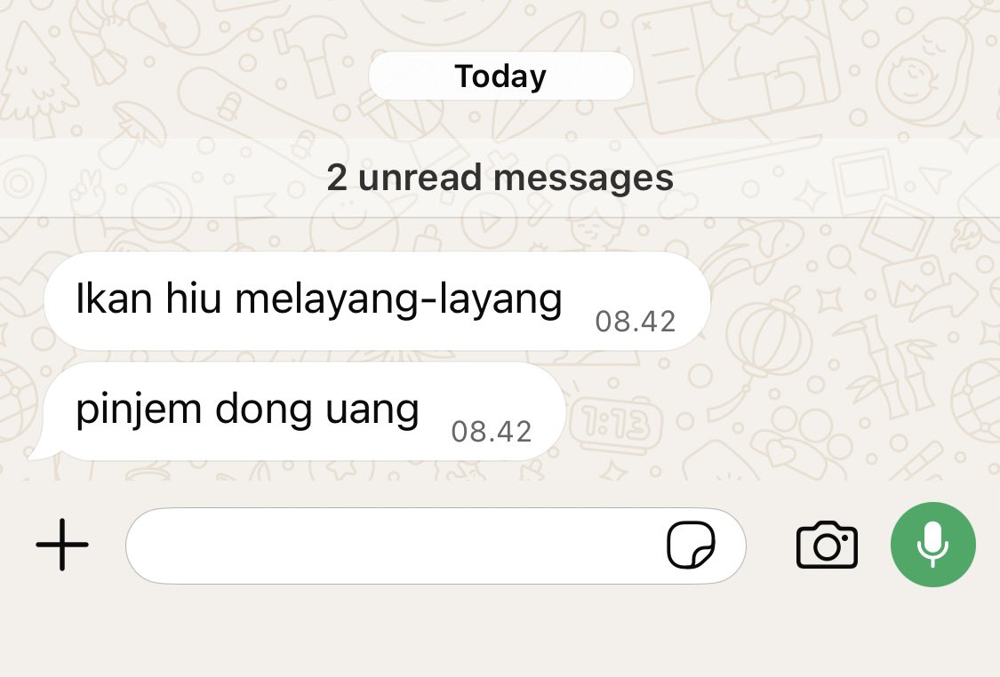 menbrrr's tweet photo. PANTUN ❌
SCAM ✅ https://t.co/AymDkBnd9g