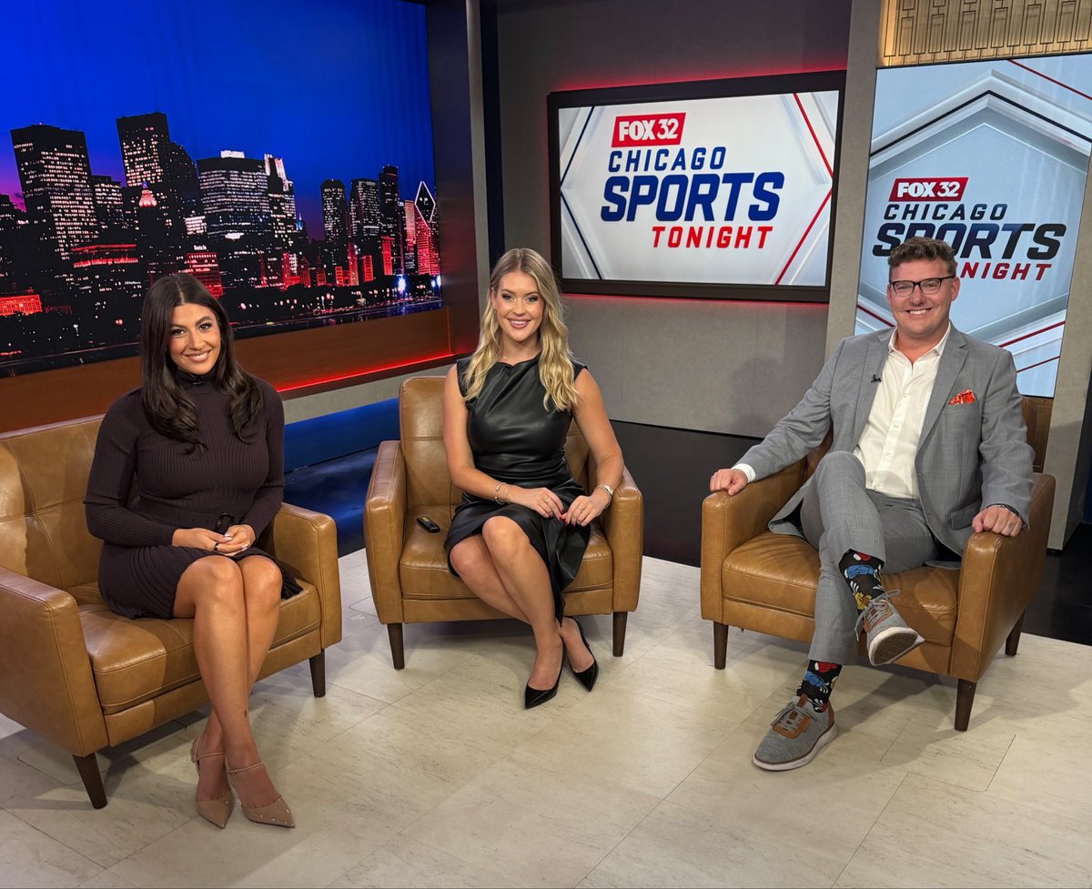 CassieCarlsonTV's tweet photo. Recapping the #Bears 31-7 loss to the Packers on Chicago Sports Tonight with @spshoot &amp; @ruthiepolinsky. Catch it after the NLCS on @fox32news https://t.co/vQ6Ng0NkUk