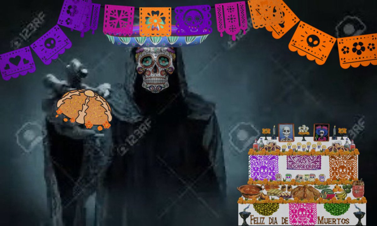 truly_morbid's tweet photo. mexicans when dia de los muertos https://t.co/qjLMy8VAad