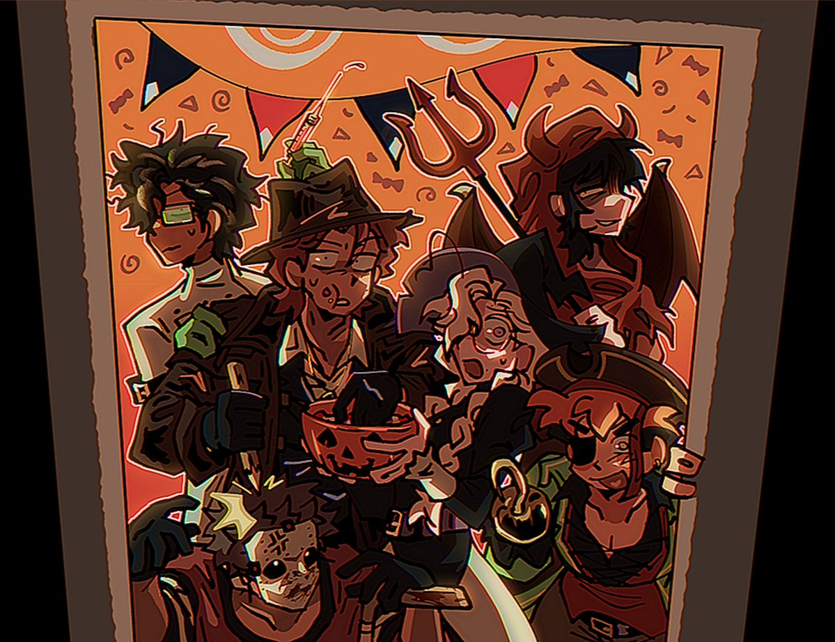 HeartIessWitch's tweet photo. Me and oomfs in Halloween https://t.co/NkpqF0ram7