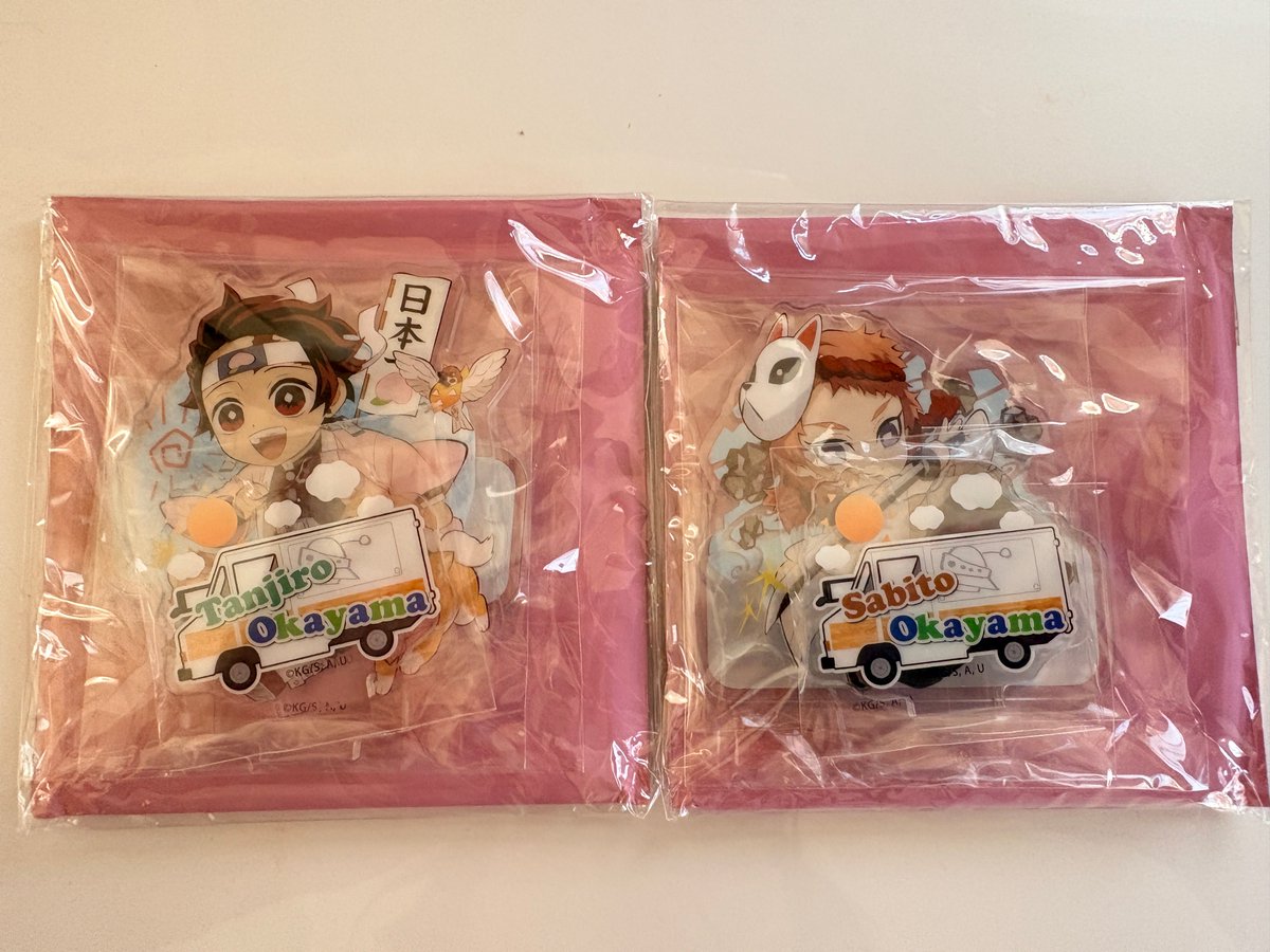 giyukoqto's tweet photo. 【交換】鬼滅の刃 TOGO47アクリルスタンド　アクスタ  岡山　石川

譲:  炭治郎　錆兎

求: しのぶ

検索からもお気軽にお声がけ下さい🥰 https://t.co/frPnGCoFlg