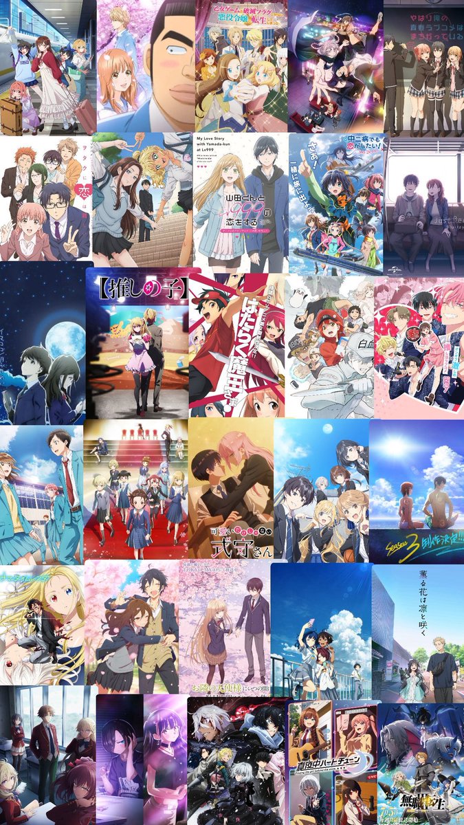 R__RESTART's tweet photo. 見てきたアニメ100作です‼️
（これ以外にも見てるアニメあります多分？200作品は見てると思いますꉂ🤣𐤔)
アニメ見てる人と仲良くなりたいです。 
 #アニメ好きと繋がりたい #初リプ #初絡み #時差リプ大歓迎 #アニメ #神作 #漫画 #漫画もすき   #アニメ好き #初投稿 https://t.co/mjVDYTKGK1
