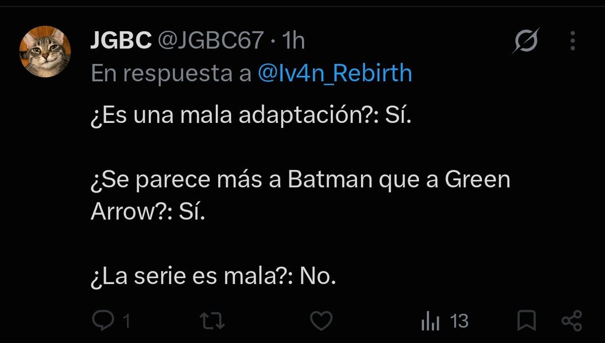 Iv4n_Rebirth's tweet photo. @BerIn_Diaz Tuve un debate con un man porque dijo que green arrow de la serie arrow era una mala adaptacion y me bloqueo cuando le pregunte cuantas temporadas vio pero ya llevabamos rato y fue un debate pacifico. Despues vi en su perfil para ver que tanta fidelidad pide el man y vi esto ☠️ https://t.co/V2CHhOd1Oq