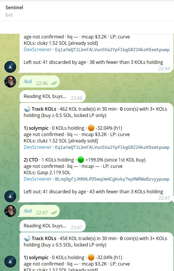 Sharkengineerrr's tweet photo. Please forgive me for being away. I was turning Sentinel into a Telegram bot. It’s now fully functional on Telegram. https://t.co/EtckiTGnBO