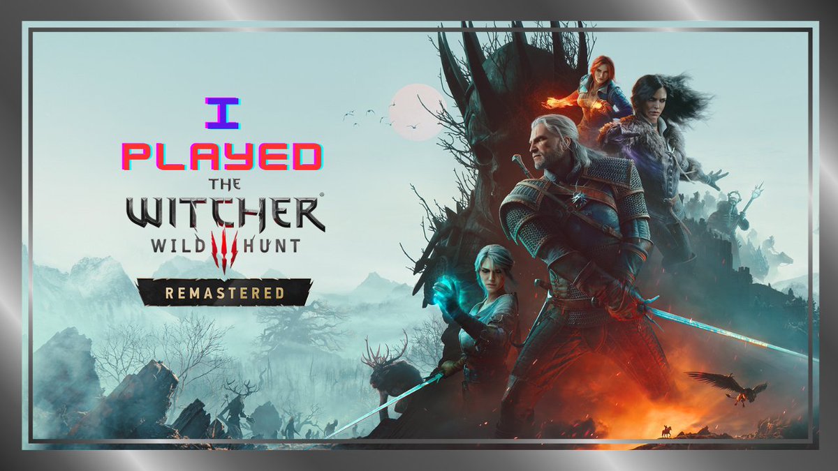 Gothfather_G's tweet photo. My Thoughts on The Witcher 3 Remastered

https://t.co/WkrzdhWBBh https://t.co/pIIbamxICG