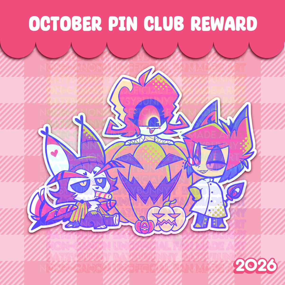 BatsyBunny's tweet photo. FINALLY FINISHED!
Here are the specs for this month's Pin Club prize: AIastor's Frankencrew
+2.5in
+Hard enamel
+Black nickel metal (UV to change the metal color)
+UV printed details
+Limited edition
You can find my Patreon membership link in bio 👻 https://t.co/0gdOeVgpOx