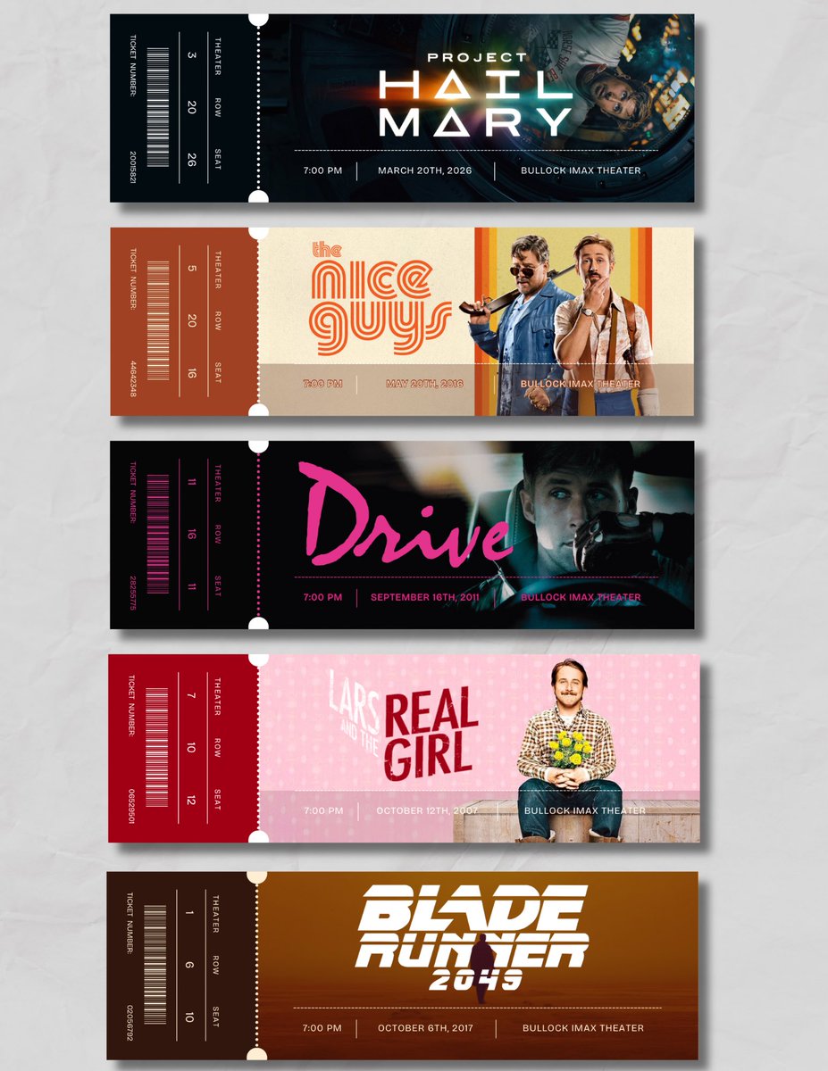 drfemgrace's tweet photo. Collectible Souvenir RGCU Movie Tickets ($5 each) ˚ʚ♡ɞ˚ https://t.co/oMFOvOlhrK