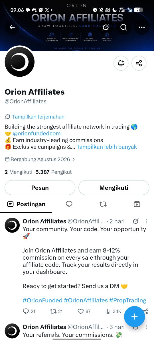 Catfish1114169's tweet photo. @_Ktradez @Orionfundedcom @OrionAffiliates @Mrkhameex @Usmanfx__ @Auwal_aii @aleee_740 Done🙏
@MuhammadAu47092 @aliyugmuhammad @movingaverage28 https://t.co/wrpC3PBKbX