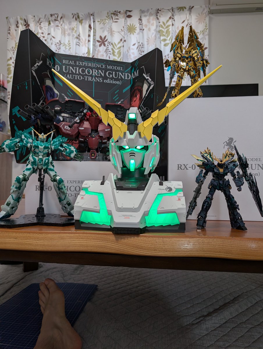 oimliZjE6z9TAtQ's tweet photo. #リアルエクスペリエンスモデル
ユニコーンガンダム
完成です！
もはや芸術品、圧巻の品質で作られてますね🫪
もはや言葉は要らない！
動画をご覧下さい💗
(音楽、ボイスが入っているので音を出してお楽しみください。音に連動して動きます)
#ガンプラ
#ガンプラ好きと繋がりたい https://t.co/WH5xPoTyTM