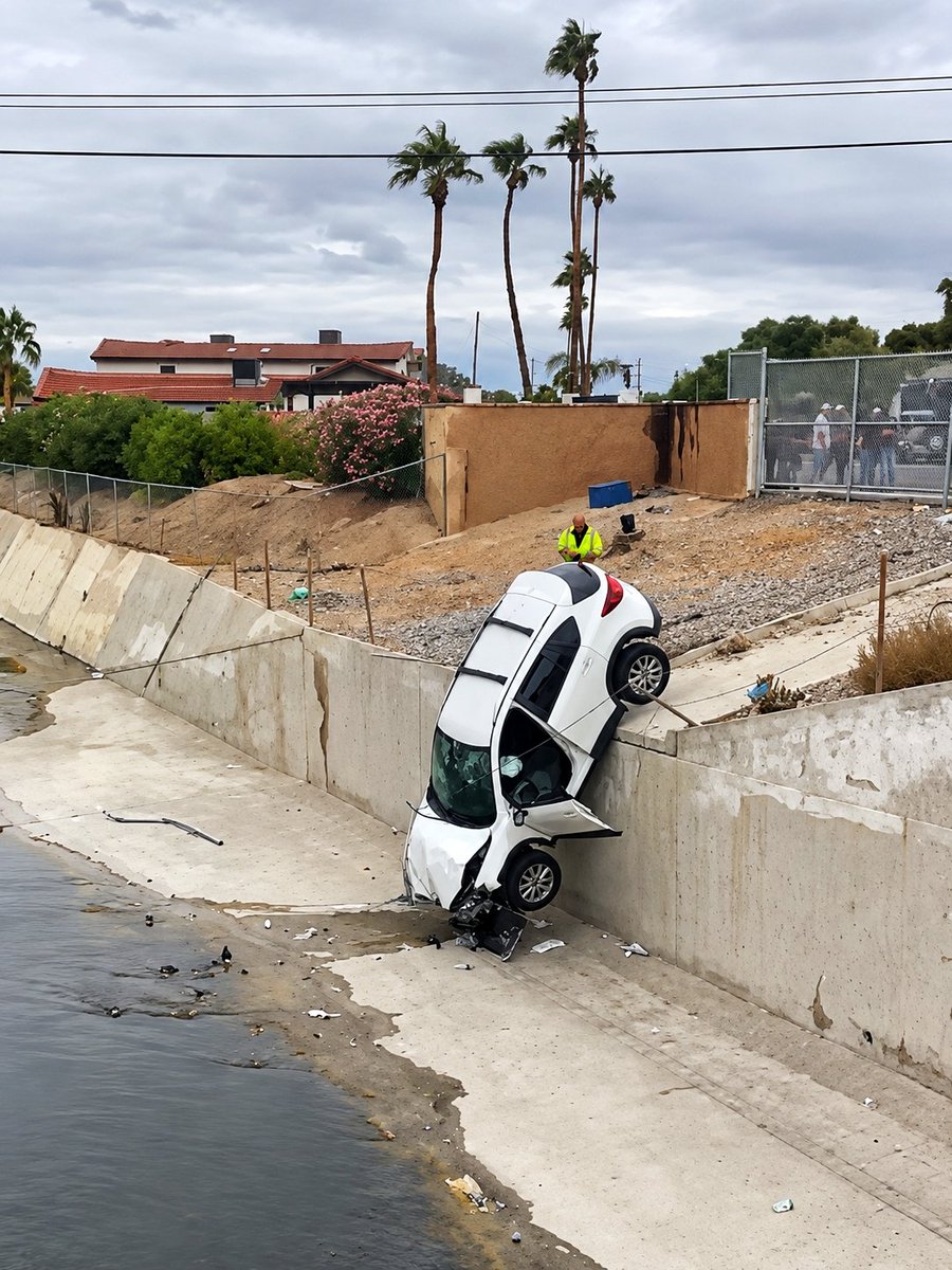 LasVegasLocally's tweet photo. You can't stop Vegas drivers, you can only hope to contain them.

(📸 TT/yailinlasvegas) https://t.co/PzmFYh6IWQ